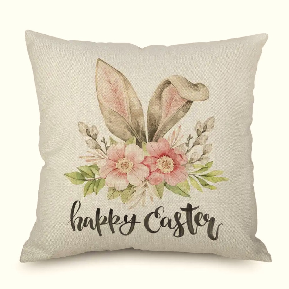 Happy Easter Pillow Cover